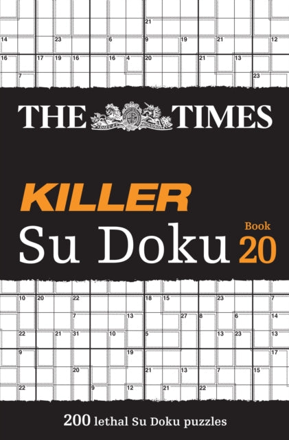 The Times Killer Su Doku Book 20 : 200 Lethal Su Doku Puzzles-9780008618117