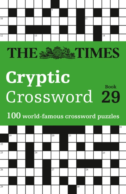 The Times Cryptic Crossword Book 29 : 100 World-Famous Crossword Puzzles-9780008673222