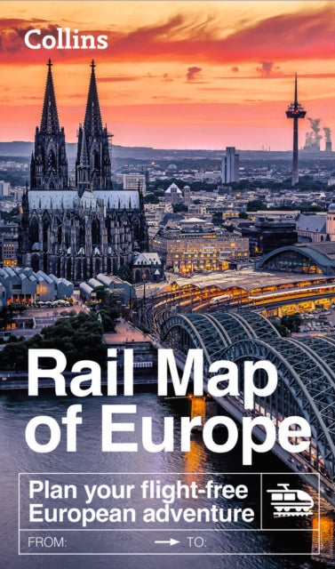 Collins Rail Map of Europe : Plan Your Flight-Free European Adventure-9780008711047