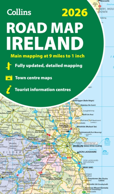 2026 Collins Road Map of Ireland : Folded Map-9780008719241