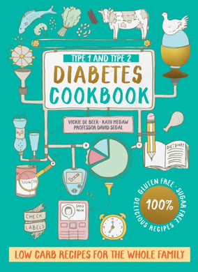 Type 1 and Type 2 Diabetes Cookbook : Low Carb Recipes for the Whole Family-9780008722821