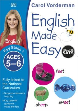 English Made Easy, Ages 5-6 (Key Stage 1) : Supports the National Curriculum, English Exercise Book-9781409344643