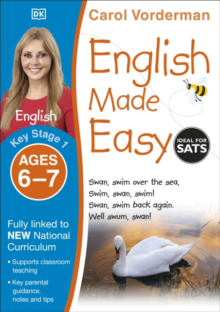 English Made Easy, Ages 6-7 (Key Stage 1) : Supports the National Curriculum, Preschool and Primary Exercise Book-9781409344650