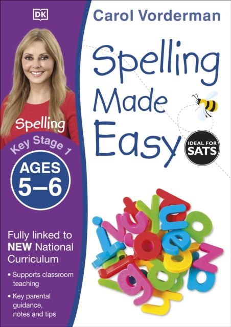 Spelling Made Easy, Ages 5-6 (Key Stage 1) : Supports the National Curriculum, English Exercise Book-9781409349426