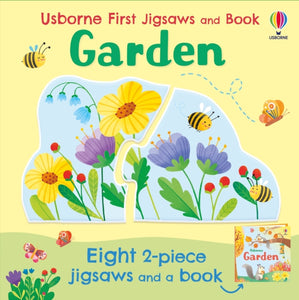 Usborne First Jigsaws And Book: Garden-9781474998048