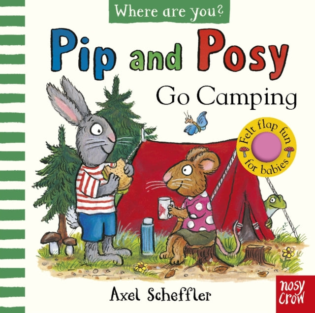 Pip and Posy, Where Are You? Go Camping (A Felt Flaps Book)-9781805134138