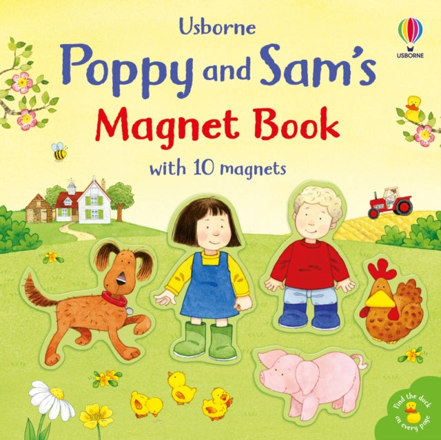 Poppy and Sam Magnet Book-9781836045403