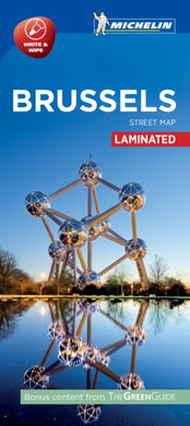 Brussels - Michelin City Map 9207 : Laminated City Plan-9782067214149
