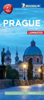 Prague - Michelin City Map 9215 : Laminated City Plan-9782067223950