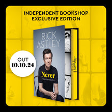 Load image into Gallery viewer, Never : The Autobiography. Special Independent Bookshop Edition
