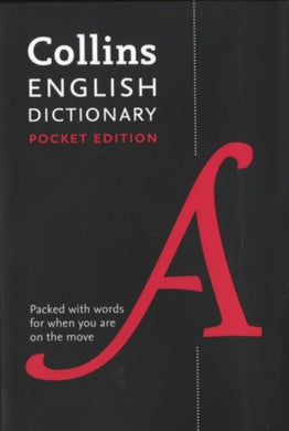 Collins English Dictionary Pocket edition : 85,000 Words and Phrases in a Portable Format-9780008141806