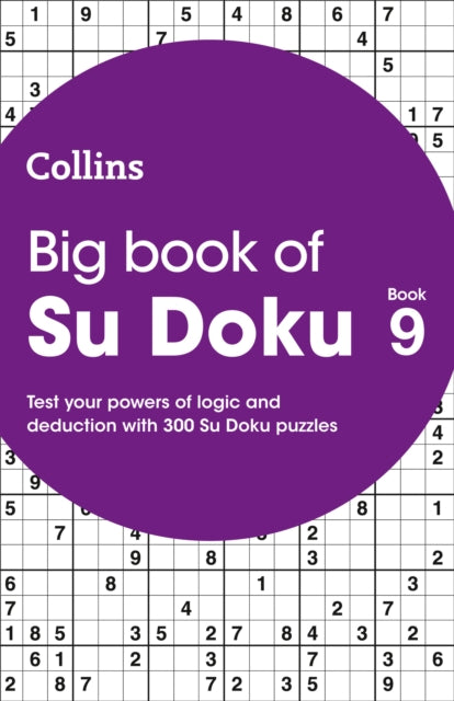 Big Book of Su Doku 9 : 300 Su Doku Puzzles-9780008469924