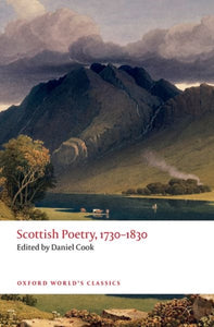 Scottish Poetry, 1730-1830-9780198803553