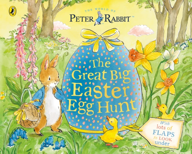Peter Rabbit Great Big Easter Egg Hunt : A Lift-the-Flap Storybook-9780241519165
