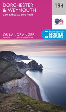 Dorchester & Weymouth, Cerne Abbas & Bere Regis-9780319262924
