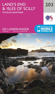 Land's End & Isles of Scilly, St Ives & Lizard Point-9780319263013