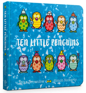 Ten Little Penguins Board Book-9781408368251