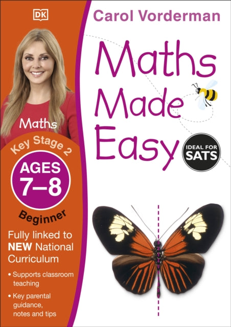 Maths Made Easy Ages 7-8 Key Stage 2 Beginner-9781409344803