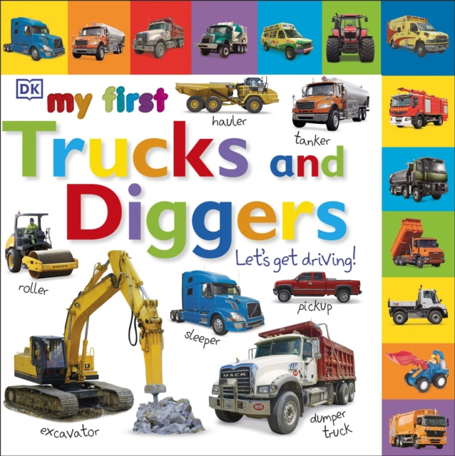 My First Trucks and Diggers Let's Get Driving-9781409345961
