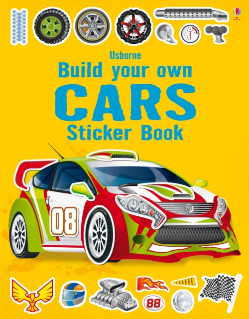 Build Your Own Car Sticker Book-9781409555384