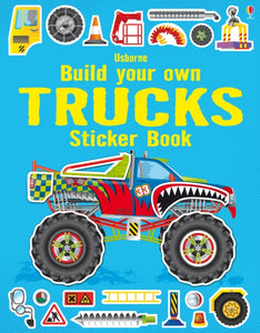 Build Your Own Trucks Sticker Book-9781409564430