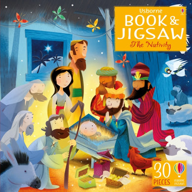 Usborne Book and Jigsaw The Nativity-9781474960281