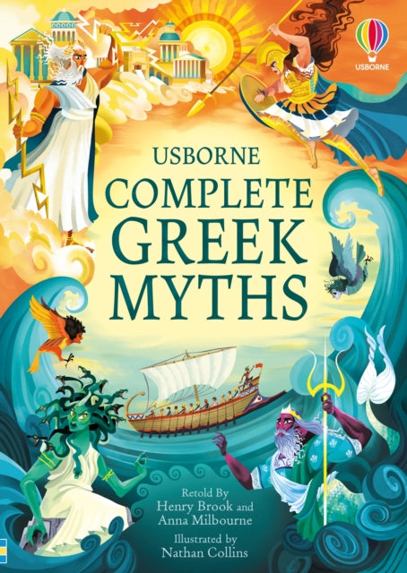 Complete Greek Myths : An Illustrated Book of Greek Myths-9781474986441
