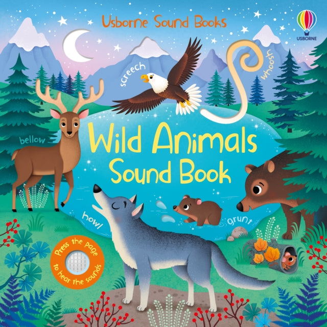 Wild Animals Sound Book-9781474991803