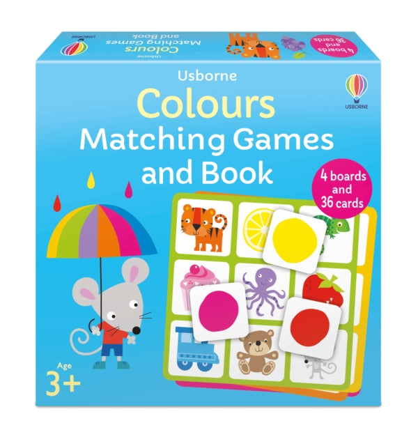 Colours Matching Games and Book-9781474998147