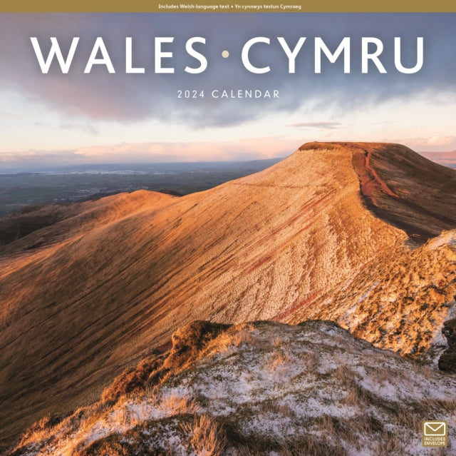 Wales Square Wall Calendar 2024-9781529832686