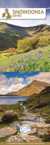 Snowdonia Slim Calendar 2024-9781529837087