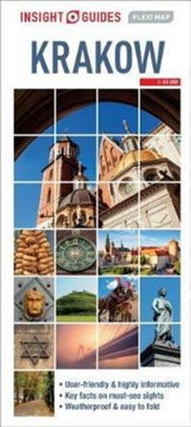 Insight Guides Flexi Map Krakow-9781786719317