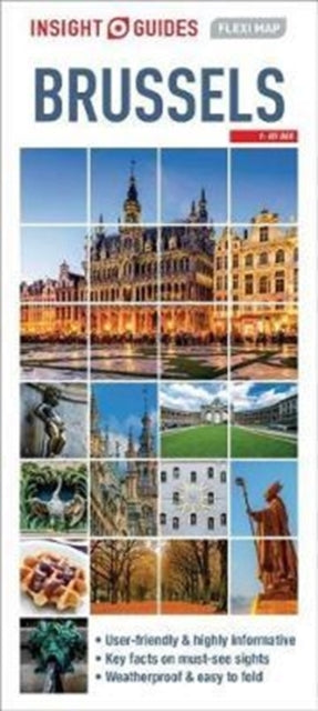Insight Guides Flexi Map Brussels-9781786719454