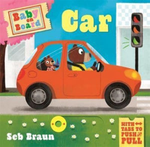 Baby on Board: Car : A Push, Pull, Slide Tab Book-9781800781573