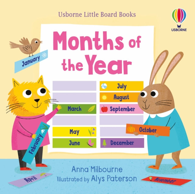 Little Board Books Months of the Year-9781803703305