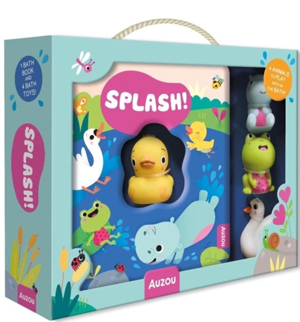 Splash! (My First Bath Book and Toy)-9791039540896